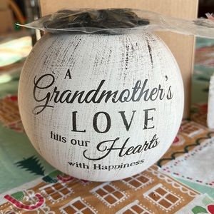 Light Your Way, Grandmother 5”round Candle Holder